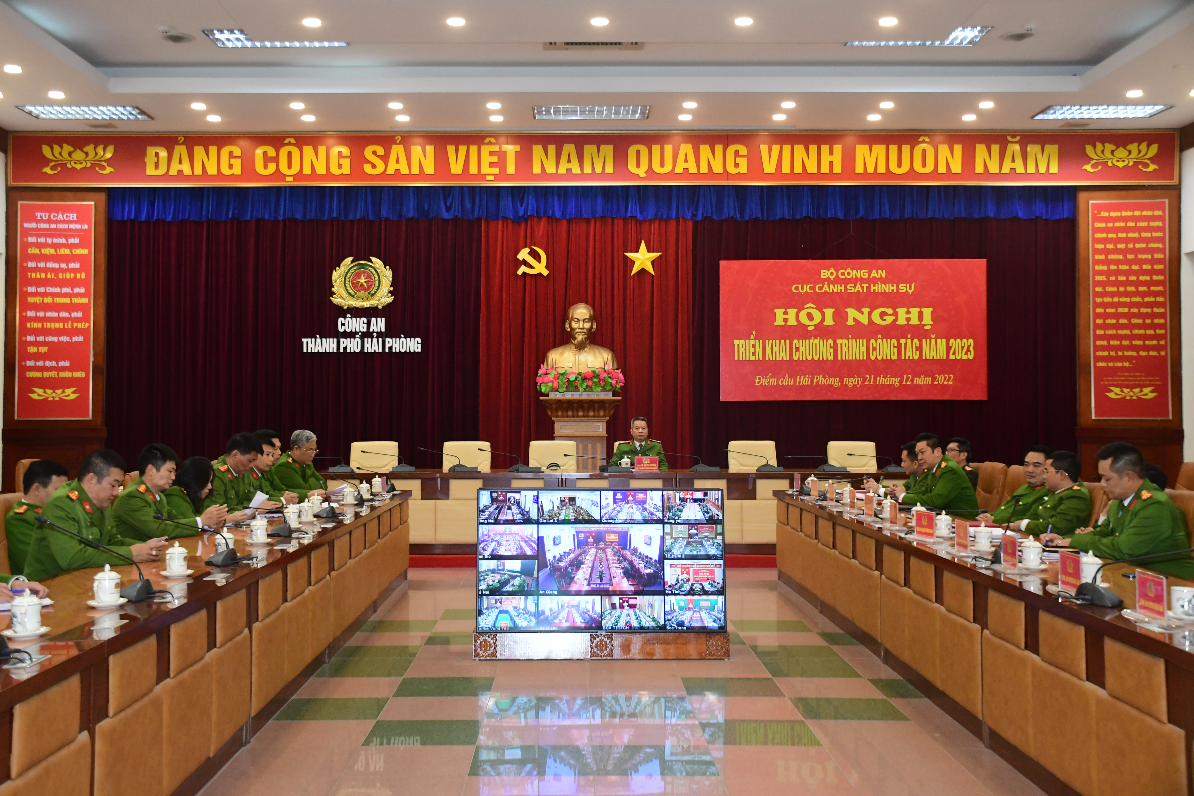 Không để bị động, bất ngờ, không để tội phạm lộng hành, không để đi sau tội phạm